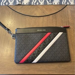 Michael Kors Large logo Wristlet